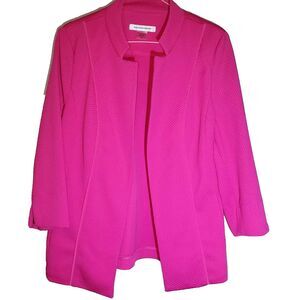 Allison Daley Women's Dress Jacket Size 8 Pink Magenta
